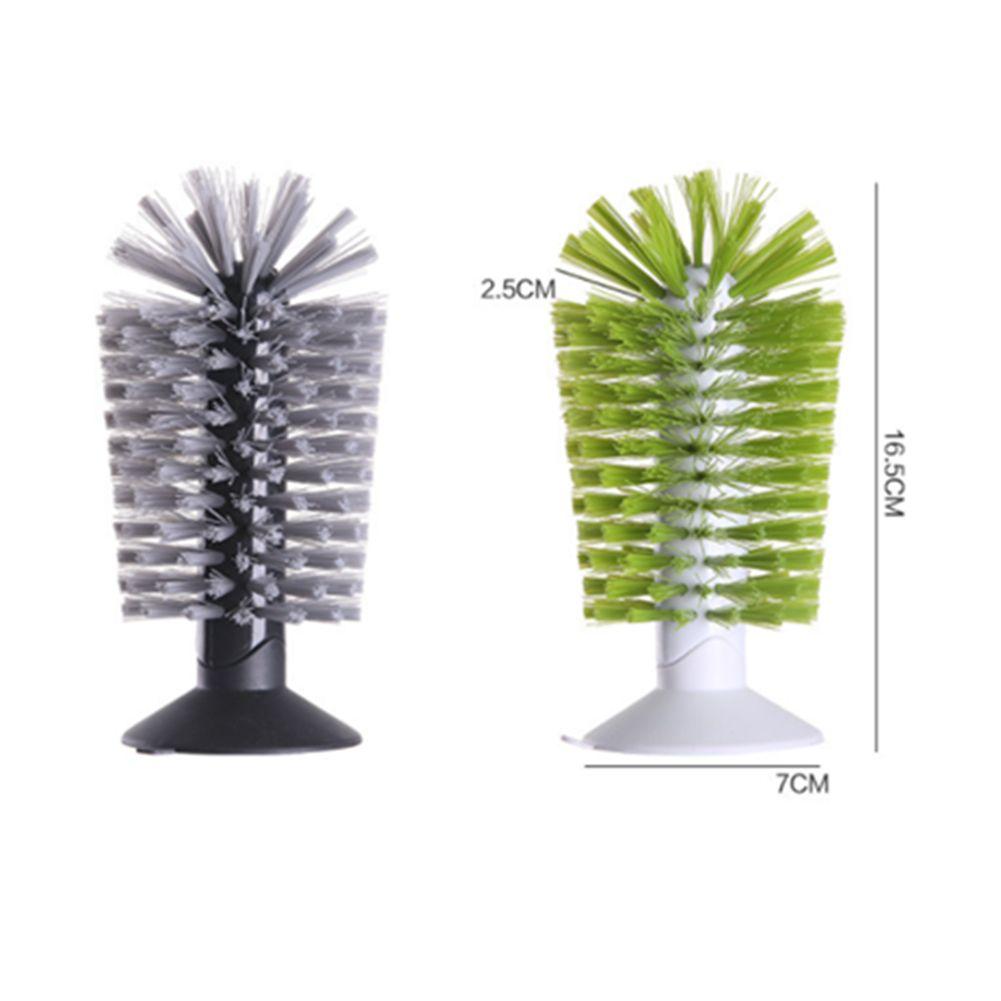 Bottles Cleaner Brush Lazy Use Cleaning Brush Sink Suction Cup Brush Cup Scrubber Cup Mugs Cleaner