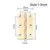 Multilayer Plating Cross Hinge Window Accessories Furniture Hardware  Cabinet Cupboard Window Door