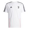 Juventus UBP Sports Leisure Comfortable Soft Striped Short Sleeve T-Shirt Men Tops White Black JF0455
