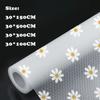 Daisy Drawer Liners Mat Waterproof Fridge Pad Table Cover Mat  Kitchen Cabinets Home Organization