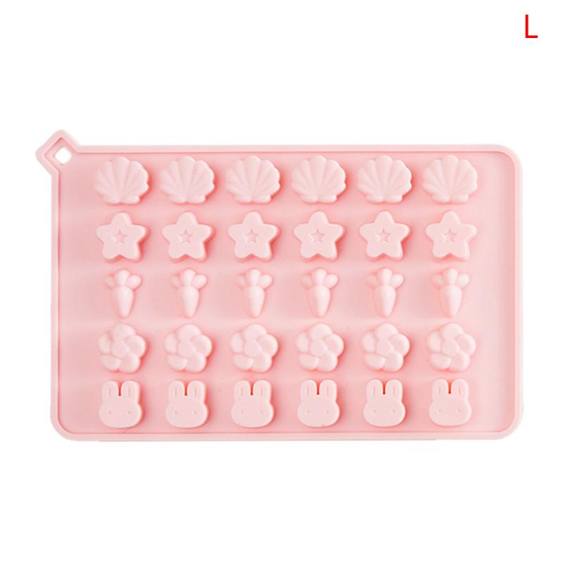 Mini Cartoon Candy Fondant Molds Gummy Silicone Chocolate Mold Cake Biscuit Baking Mould Ice Tray Mold