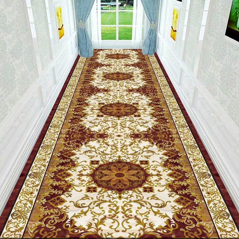 Modern Luxury Abstract Hallway Carpet Non-slip Corridor Aisle Runner Home Living Room Decor Stairway Rug Kitchen Floor Mat