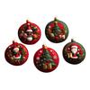 DIY Christmas Felt Patch Kit Holiday Craft Set with Pre-Cut Felts Sheet Handmade Fabric Sewing Crafting Supplies for Tree Home Decor