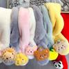 Thick Children Scarf Soft Cold-Proof Collar High Quality Bear Cross Scarf  Autumn Winter