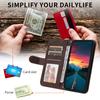 For Vivo Y29s 5G/Y04 4G Leather Wallet Cases Skin Touch Phone Cover Stand with Strap