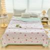 Yellow Flowers Summer Quilt Fresh Floral Style Super Soft Breathable Air Conditioning Thin Quilt Travel Camping Thin Comforter