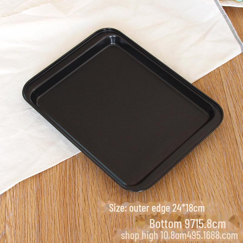 Heavy Duty Non-Stick Steel Baking Pan with Snowflake Mold for Cake, Biscuits, and Nougat