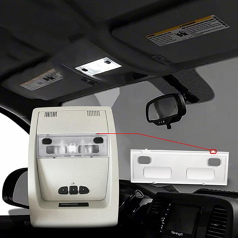 POSSBAY New Clear Lens Cover For 07-14 Chevy Silverdo Sierra Tahoe Map Dome Light