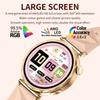 SACOSDING Amoled Screen Women Smart Watches Bluetooth Call Smartwatch Voice Assistant Heart Rate Compass Sport Watch