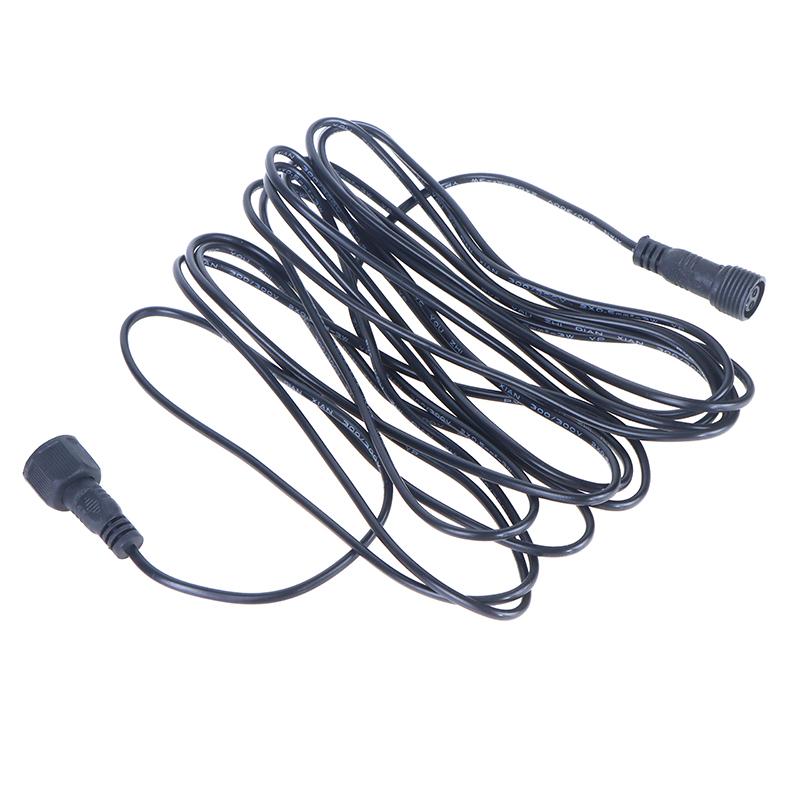 5 Meter Extension Cable For Solar Spotlight Waterproof Cable 2 Pin Male To Female Connector Floodlight Universal 5M Cable
