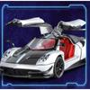 1/24 Pagani Huayra BC Alloy Car Model Diecast Toy Vehicle Sound Light