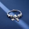 European & American Pandora-style Crystal Metal Bracelet, Popular DIY Design, Available In Stock