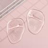 Sandals Anti-Slip Adhesive Forefoot Shoe Pad Silicone Gel Insoles Half Size Shoe Pad Foot Protector