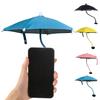 Magnetic Phone Umbrella Rotary Gooseneck Sun Protection Adjustable Outdoor Mobile Phone Sun Shade Cover Cell Phone Accessories
