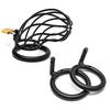 Man Metal Chastity Cage Device SM Adult Stainless Steel Urethra Lock Husband Penis Binding Abstinence from Sex Restriction