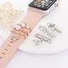 Jewelry Strap Decorative Ring Watch Band Metal Charms New Ornament for Apple Watch Band Watch Band