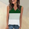 Tank Top Women Casual Printed Soft Summer V Neck Sleeveless Tops