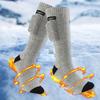Outdoor Winter Electric Heated Socks 4000mAh Rechargeable Thermal Heating Boot 3 Modes For Skiing Camping Cycling Socks 3.7V