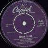 7inch Record DEAN MARTIN - Return To Me / Forgetting You 45CL14844 Capitol Records 1958 UK Pop Used