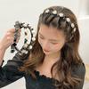 Pearl Headband Hairpin Hair Pressing Face Washing Headband