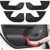 Car Door Kick Protection Pad Applies 2019 2020 2021 2022 2023 2024 Toyota RAV4,Door Protective Pad Anti-Dirty Anti-Collision Sticker Interior Door