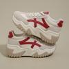 Spring Trend Thick Soled Women's Shoes 2025 New Board Shoes Matching Color Increase Sports Shoes Fashion Casual Shoes