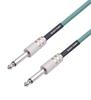 6.35mm Mono Guitar Audio Cable - Double-Shielded Noise Reduction, Male To Male