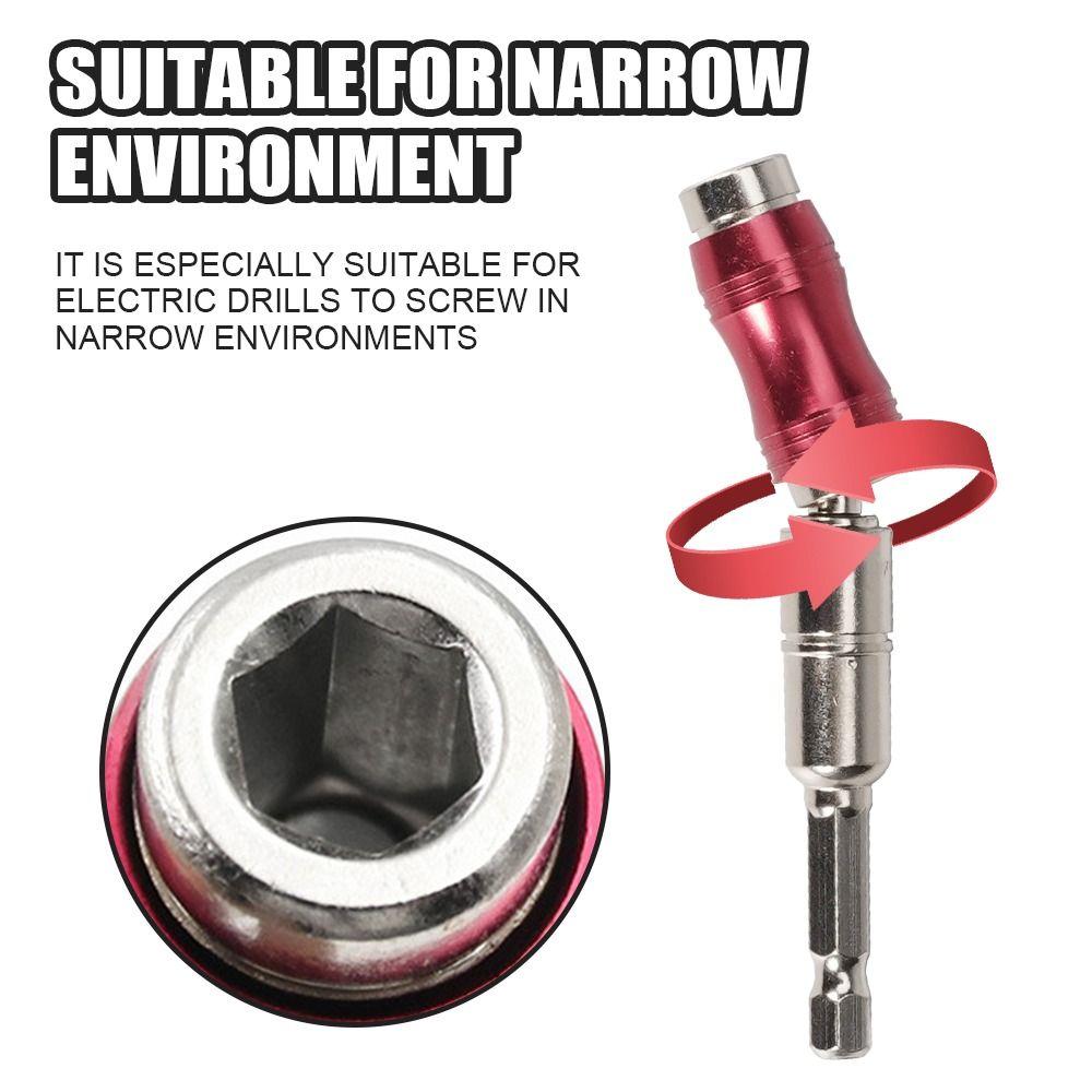 Drill Bit Holder Guide Drill Hand Tool Magnetic Bit Tip Holder Screwdriver Drill Extensions Adapter