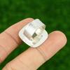 Cushion June Natural Moonstone Solitaire Wedding Ring Jewelry 925 Silver US 6.5