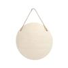 Hanging Decoration - CTOP - Round - Natural Wood - 20 Cm - Customizable