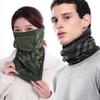 Outdoor Autumn Winter Men Warm Neck Gaiter Windproof Breathable Skiing Neck Face Warmer for Mountaineering Running