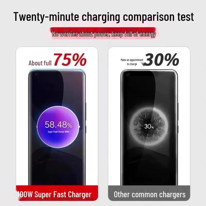 100W Flash Charge 10A Data Cable for OnePlus 13/12/11/10/9/8/7Pro and OPPO
