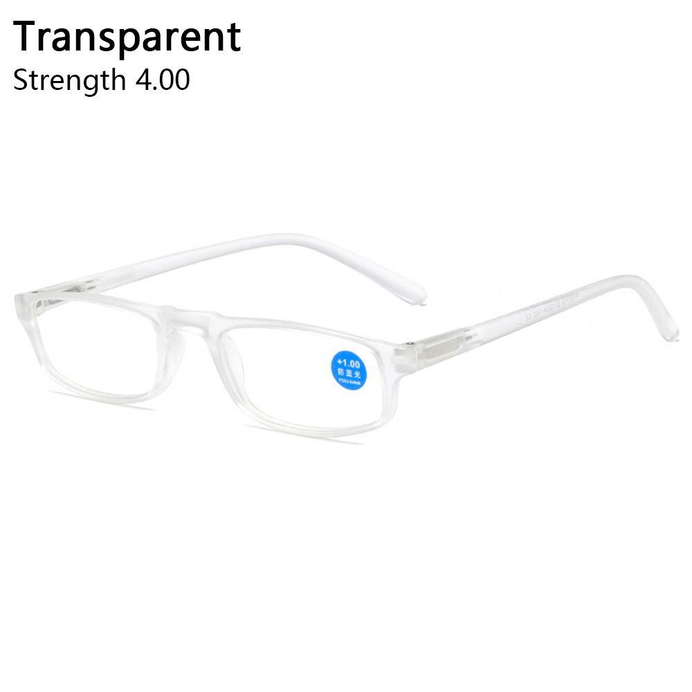 Women Men Anti Blue-Ray Transparent Eyeglasses Reading Glasses Eyewear Presbyopia