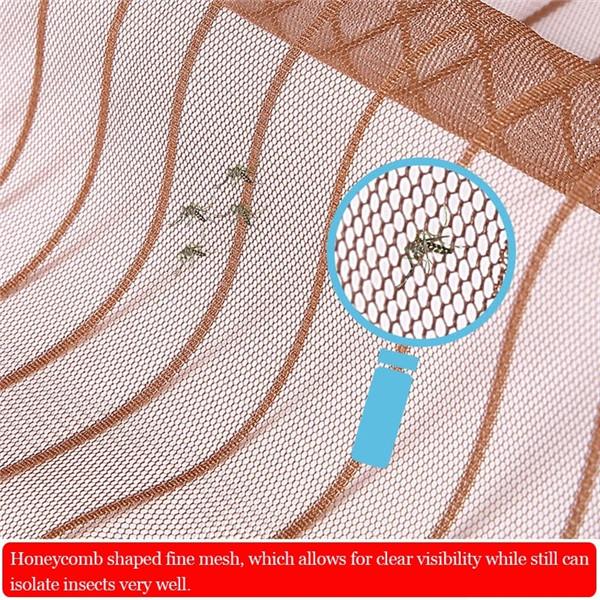 1 Set Summer Door Screen Net Anti Mosquito Insect Fly Bug Curtains Net Automatic Closing Door Screen Kitchen Curtains Magnet Net