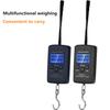 2pcs Multifunctional Mini 40kg10g Electronic Hanging Fishing Luggage Balanca Portable Digital Handy Pocket Weight Hook Scale Tool