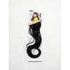 Daiso 2 Pin Hair Extensions Black