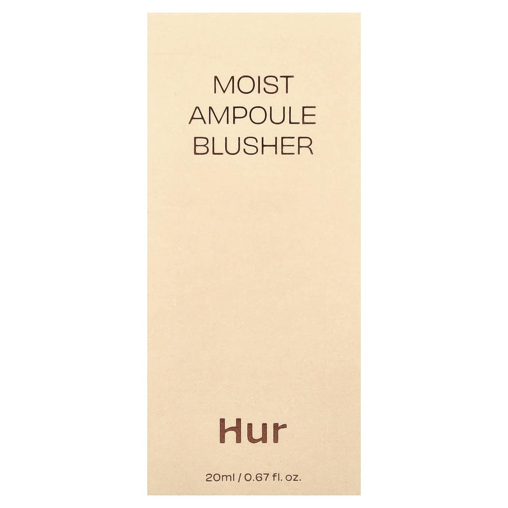 House of Hur, Moist Ampoule Blusher, 02 Deep Plum, 20ml (0.67 Fl Oz)