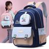 Book Bags for Primary School Students In Grades 1-3 Large-capacity Casual Cartoon School Bags for Men and Women To Reduce the Burden of Backpacks