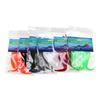 5PCS/Pack Size S Magnum's Dragon Tail for Pike Musky Strearmer Fly Saltwater Fishing Bait Fish Fly Tying Material