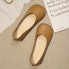 Women's French Grandma Shoes Women's 2025 Spring and Autumn New Korean Version Versatile Student Flat Bottom Shallow Mouth Single Shoes Retro Squar