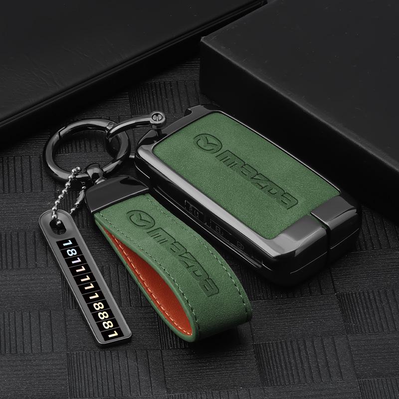 Mazda 3 Key Cover: Angkesa Pull Buckle for CX4/CX5, New Atez, CX30 Key Shell