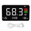 Digital Decibel Meter Desktop Sound Level Meter 30130dBA with Temp Humidity Detection for Home
