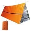 MORYTRADE Simple Tent and Sleeping Bag Survival Emergency Cold Wind Emergency Disaster Emergency Use Tent Set, Sheet, Aluminum, Protection,