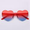 Adults Colorful Candy Color Party Sun Glasses Shades Heart Glasses Heart-shaped Sunglasses