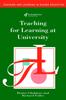 Книга Teaching for Learning At University