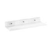 Wall Mount Storage Shelf Self Adhesive Clear Acrylic Multipurpose Shower Organizer for Kitchen