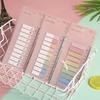 Multipurpose Sticky Notes Index Page Sticker with Loose-leaf Ruler Memo Pad Sticker Student Stationery School Office Supplies