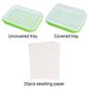 Indoor Nursery Paper Hydroponic Tray Grow Nursery Pots Plant Box Sprout Pot Seed Sprouter Tray