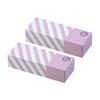 Amazing Odor-proof Bag Bos Striped Package Set of 2/lavender S Size 200 Pieces for Processing Baby Diapers, Pet Poo, Food Waste, Sanitary Items, Etc.