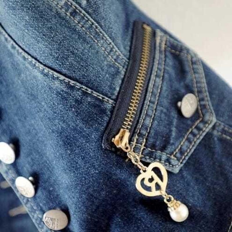 Denim Vest Women Clothes New Vintage Hole Sleeveless Jean Waistcoat Short Jacket Female Outerwear